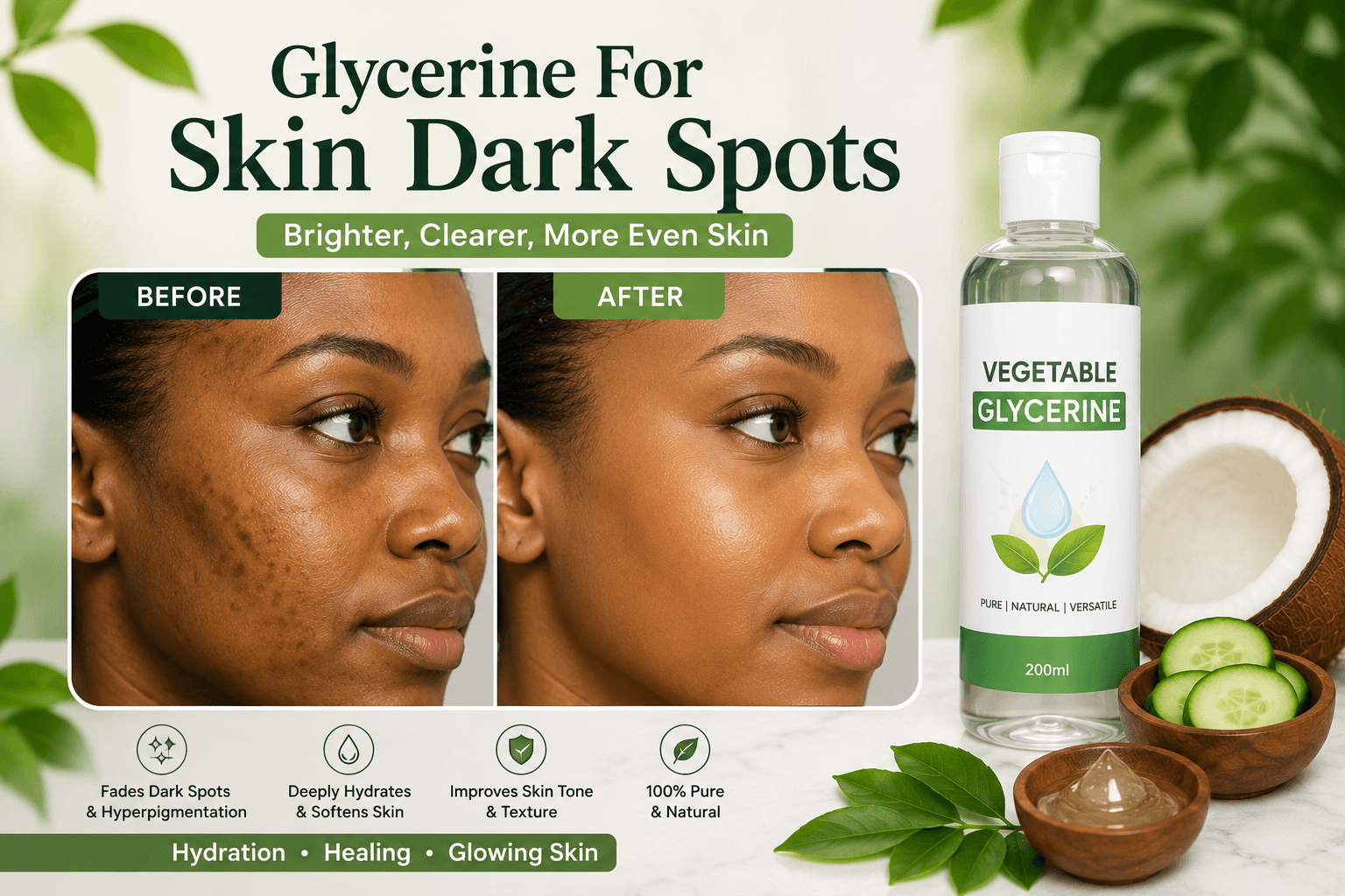 glycerine for skin dark spots